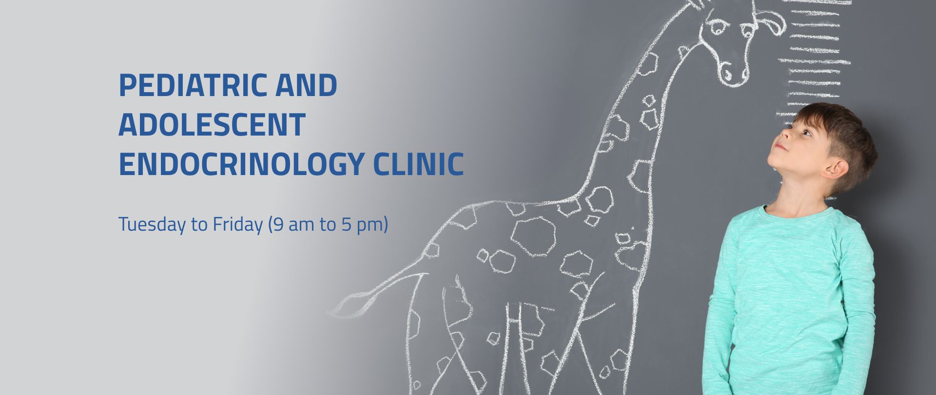 Pediatric and adolescent endocrinology clinic
