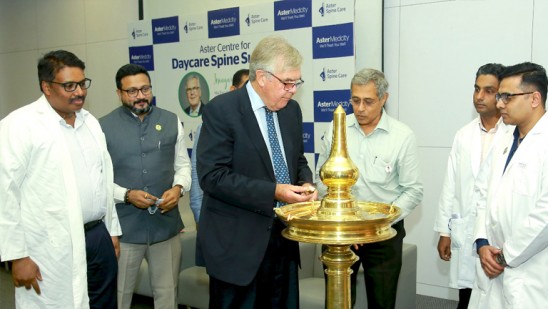 Aster Medcity Launches Day Care Spine Surgery Center