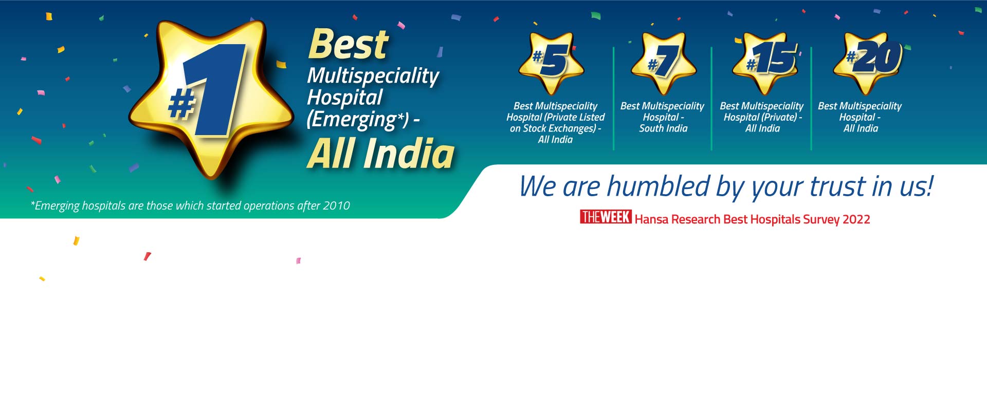 The Week's - Best Multispecialty Hospital Award - Aster Medcity Hospital, Kochi