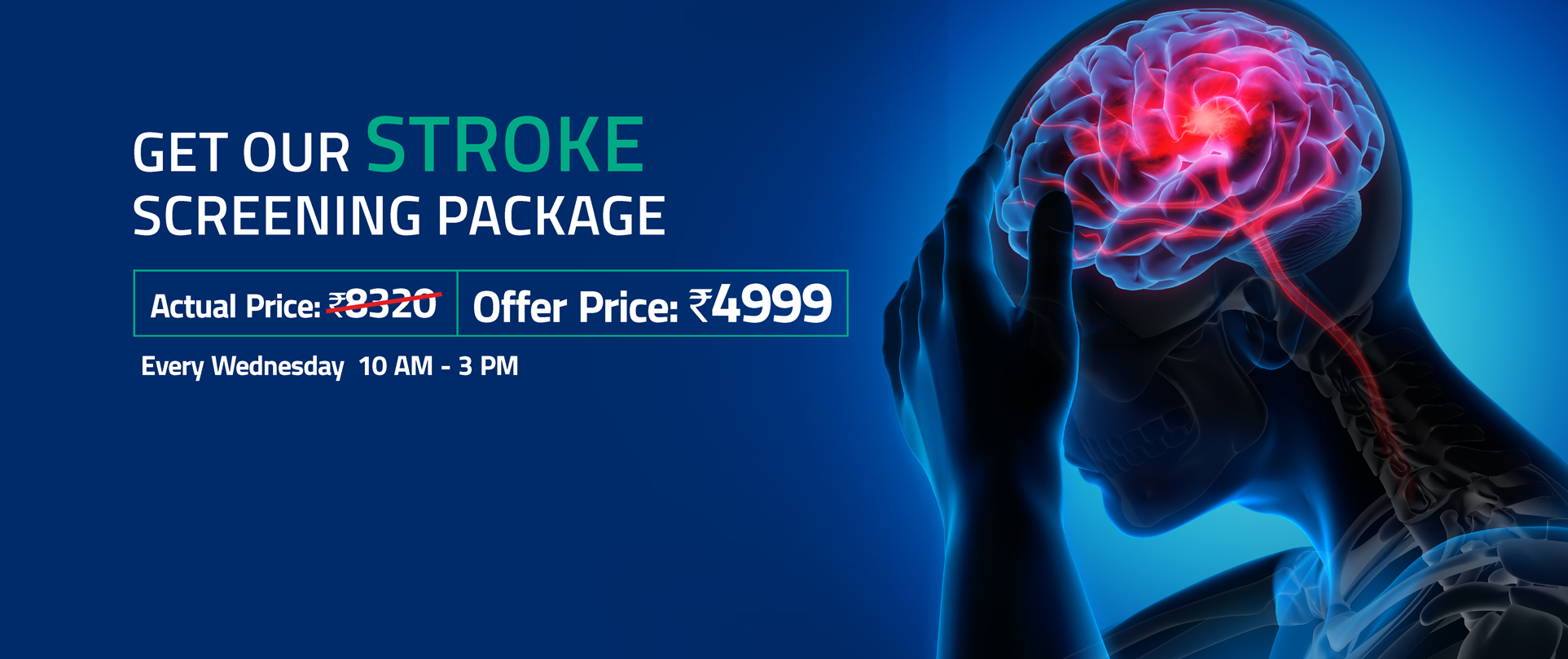 Stroke Landing Page Banner