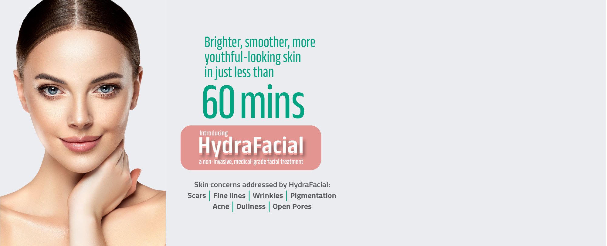 Hydrafacial banner