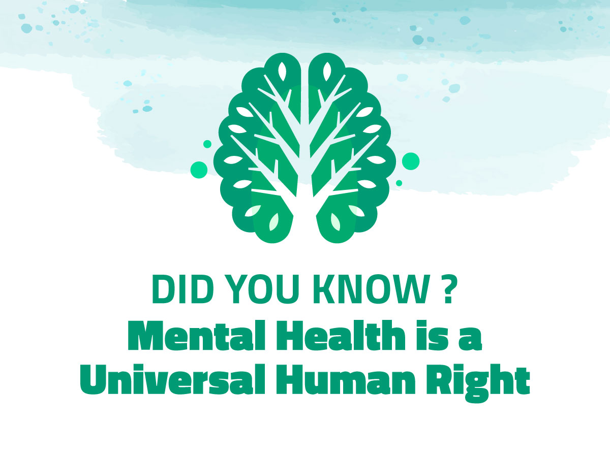 Did You Know Mental Health Is A Universal Human Right