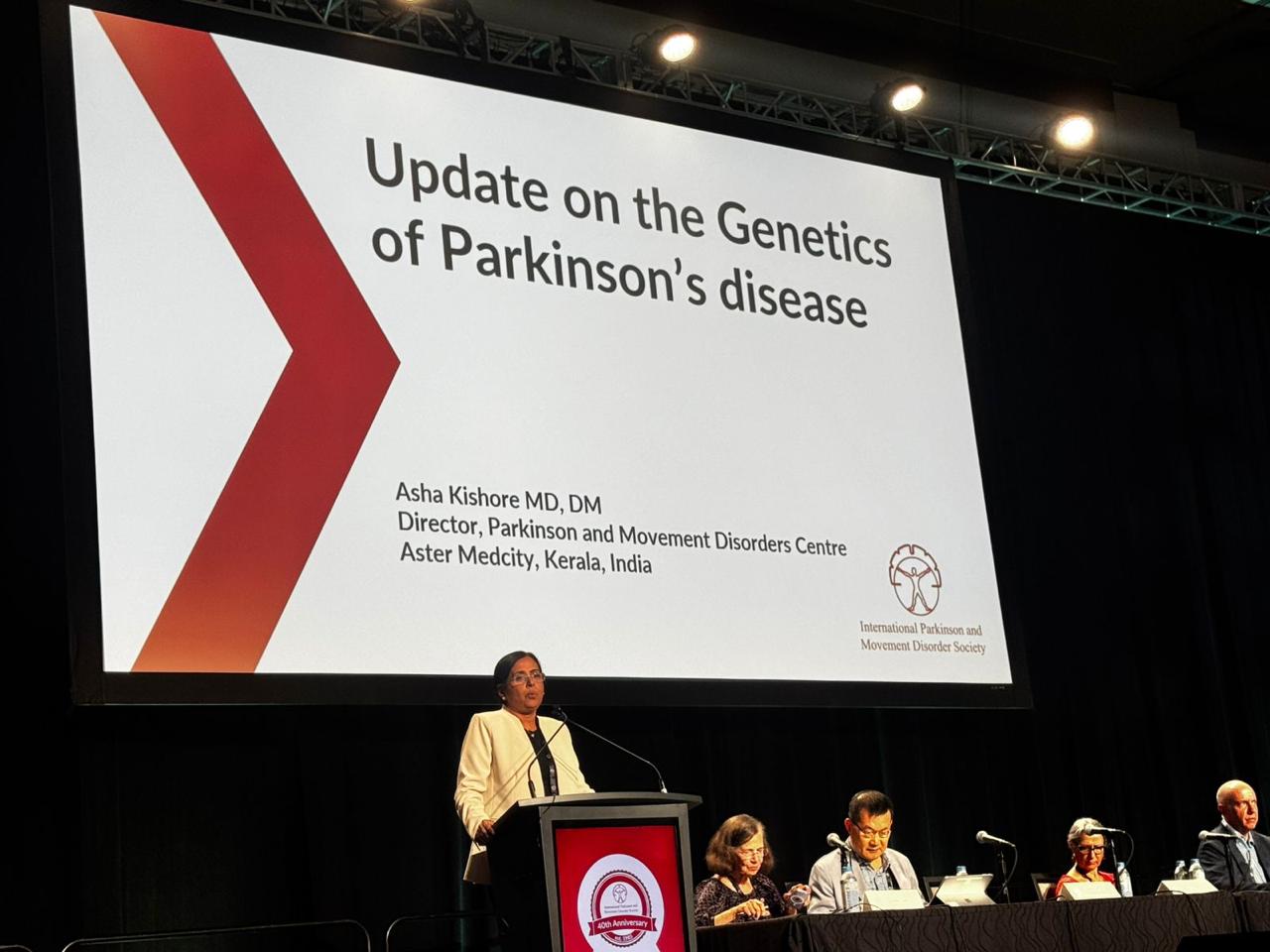Global Recognition for Dr. Asha Kishore!
