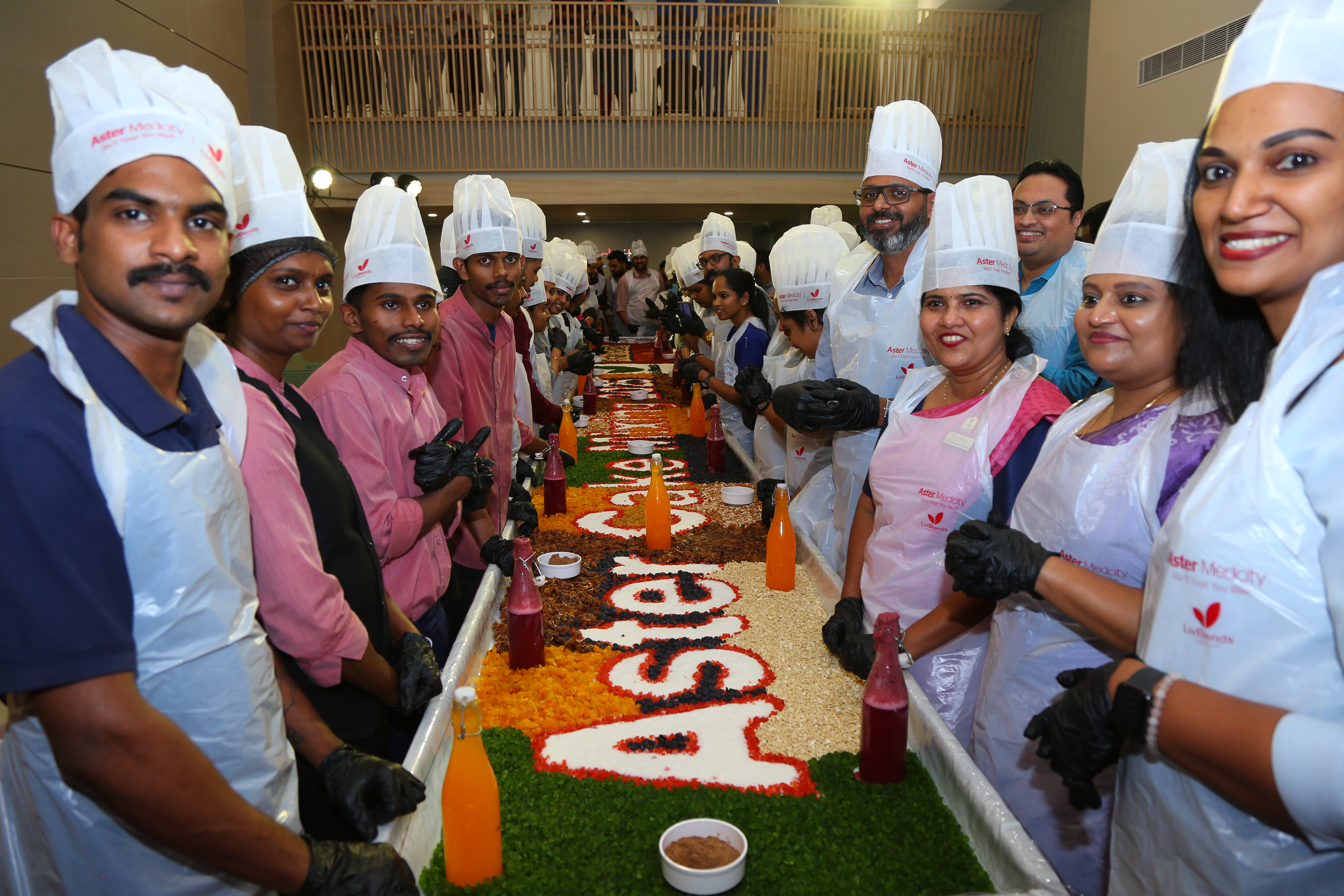 Aster Medcity Rings in the Festive Season with Annual Cake Mixing Ceremony