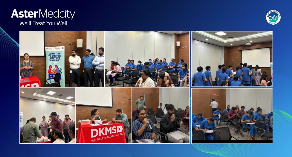 BeALifesaver – Blood Stem Cell Donor Campaign at Aster Medcity