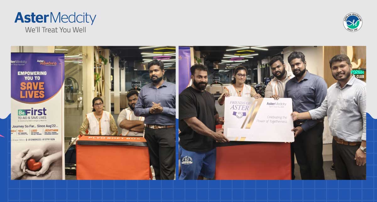 Aster Care Connect Launched at California Fitness Centre, Palarivattom