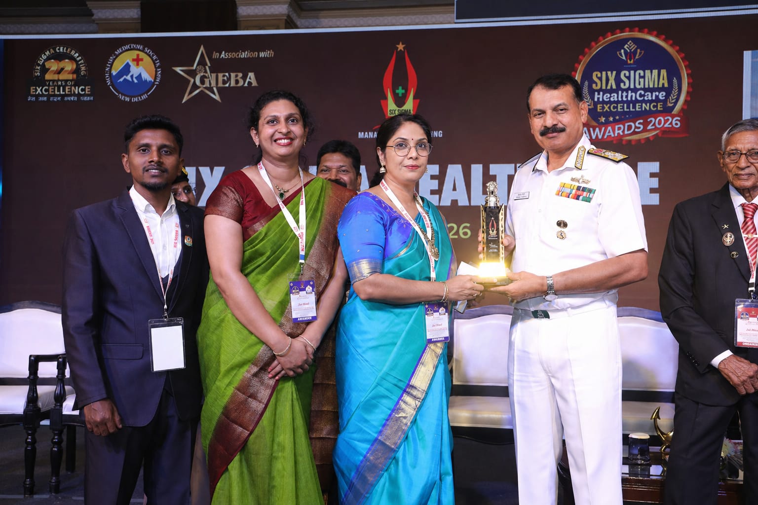 Six Sigma Healthcare Excellence Award - Aster MIMS Kottakkal