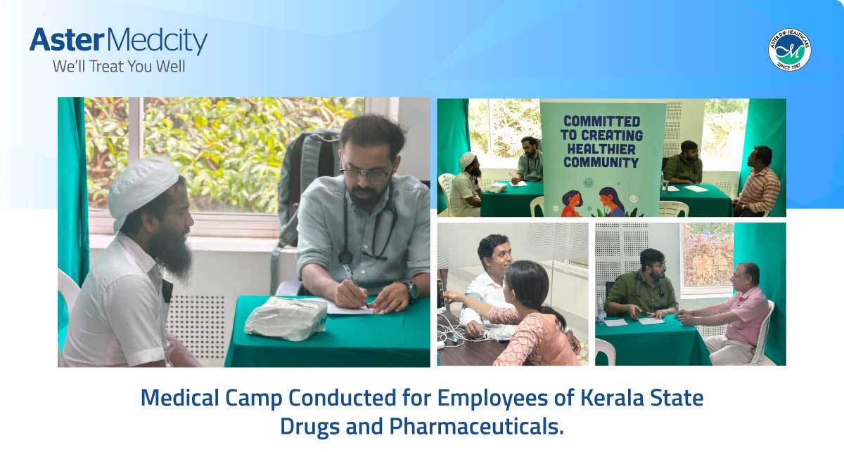 Medical Camp Conducted for Employees of Kerala State Drugs and Pharmaceuticals.
