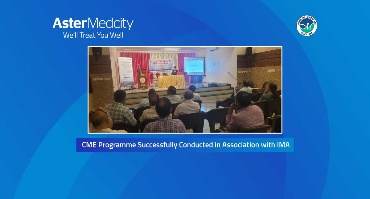 CME Programme Successfully Conducted in Association with IMA