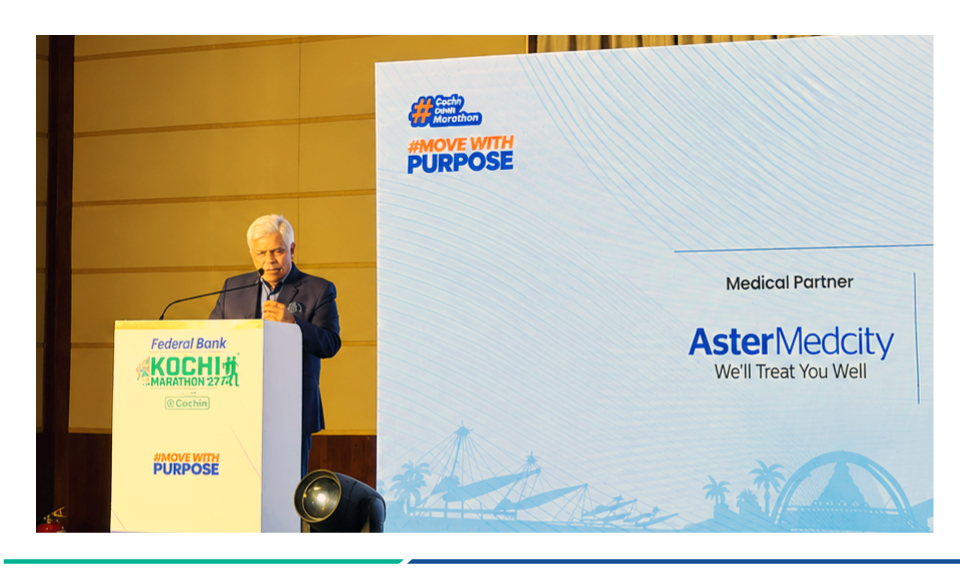 Aster Medcity Partners with Federal Bank Kochi Marathon 2027 as Official Medical Partner