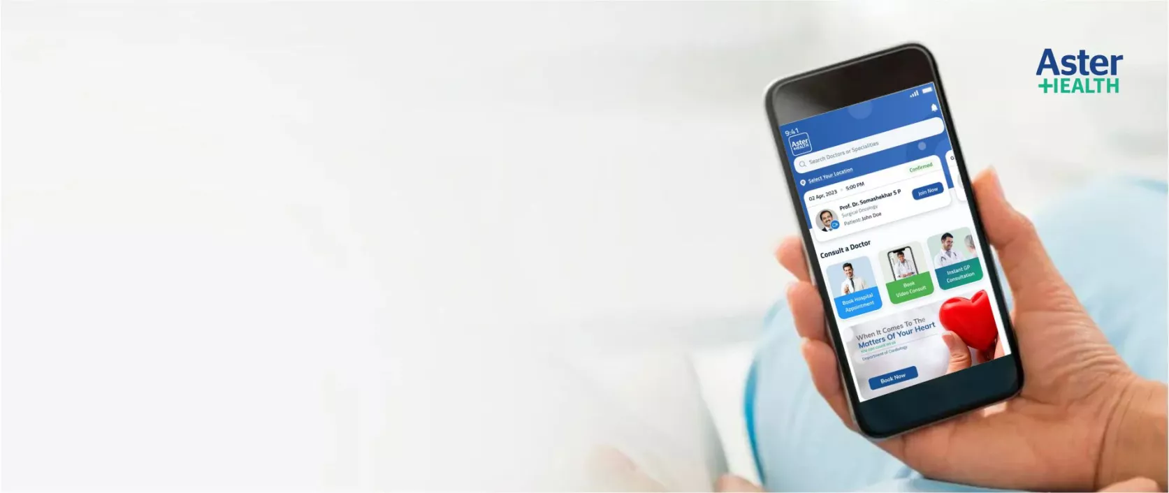 Aster Health app