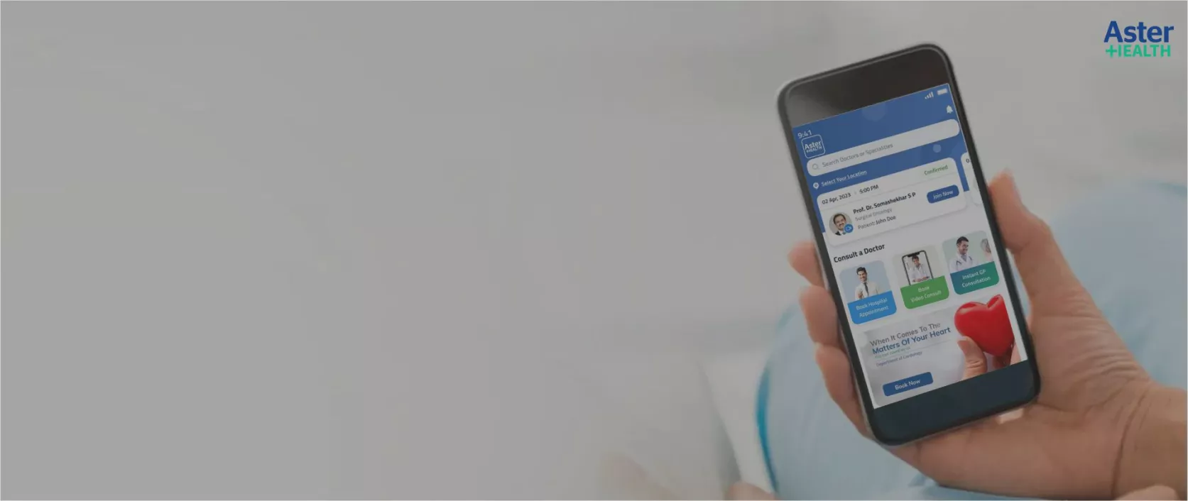 Aster Health app