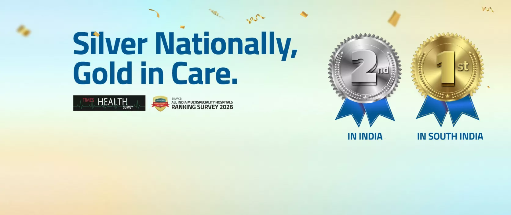 Silver Nationally. Gold in Care. 🥈🥇