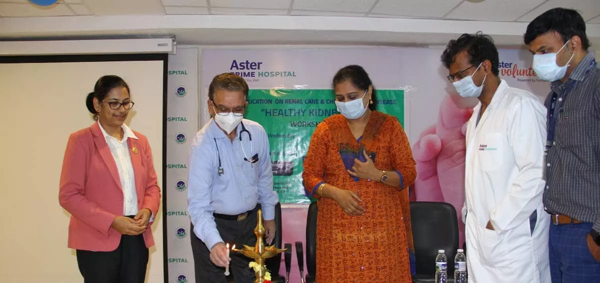 chronic kidney diseases workshop aster prime hyderabad