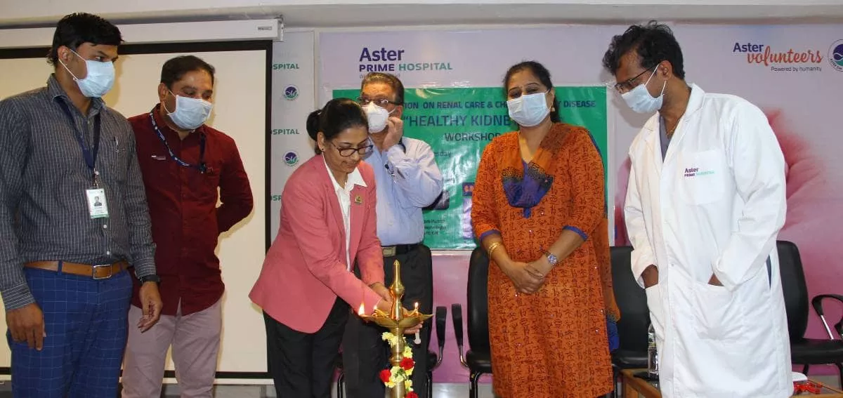 chronic kidney diseases workshop aster prime hyderabad