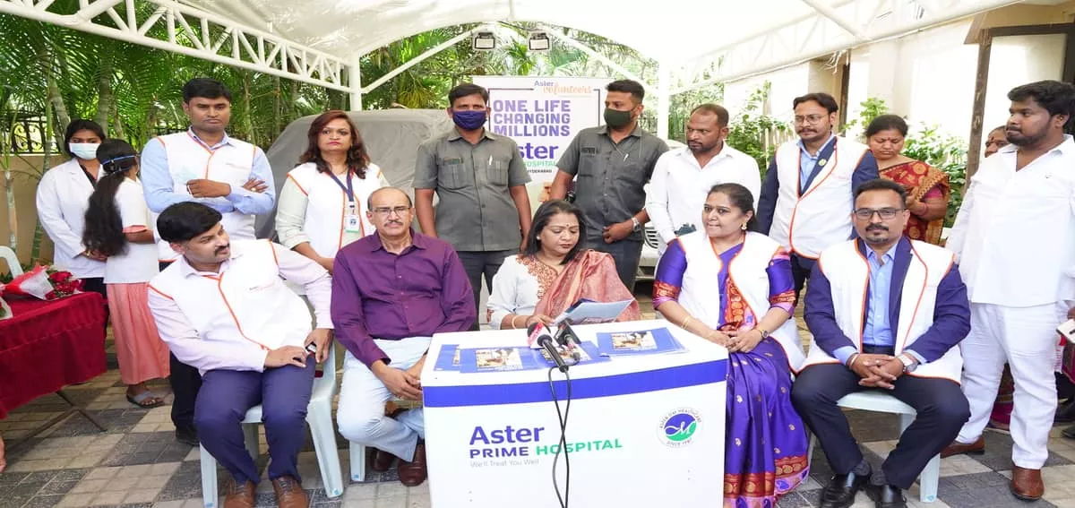 Aster Mobile Medical Unit Launch Hyderabad