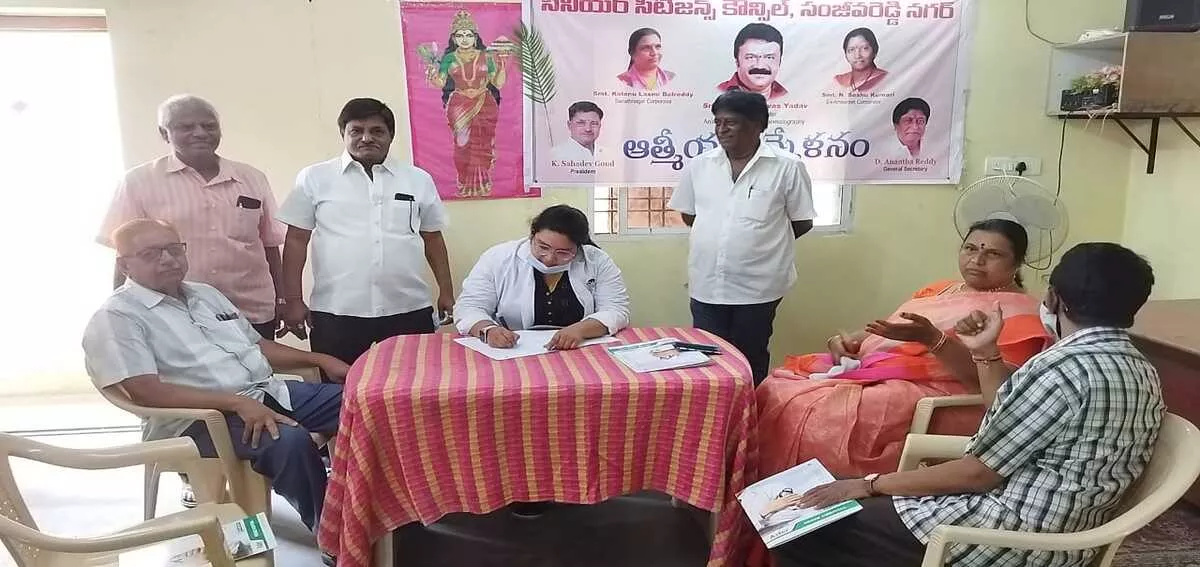 Aster Prime Conducts Medical Camp at Senior Citizen Council