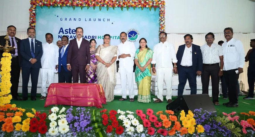 Aster Narayanadri hospital launch in Tirupati