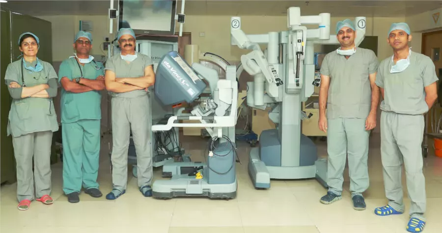 Kidney transplant robotic surgery
