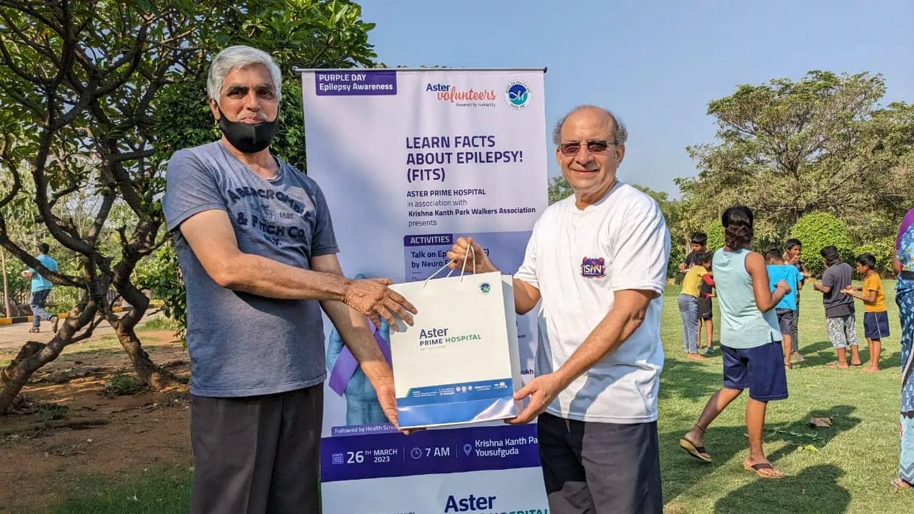 Epilepsy Awareness Program on Purple Day at Hyderabad