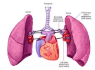 Double lung transplantation