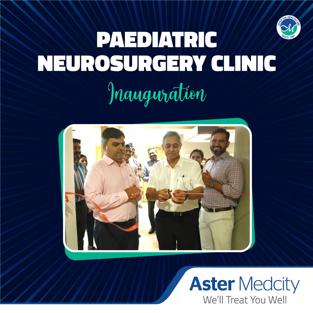 Pediatric Neurosurgery Clinic! @AsterMedcity