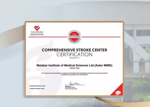 Stroke certified