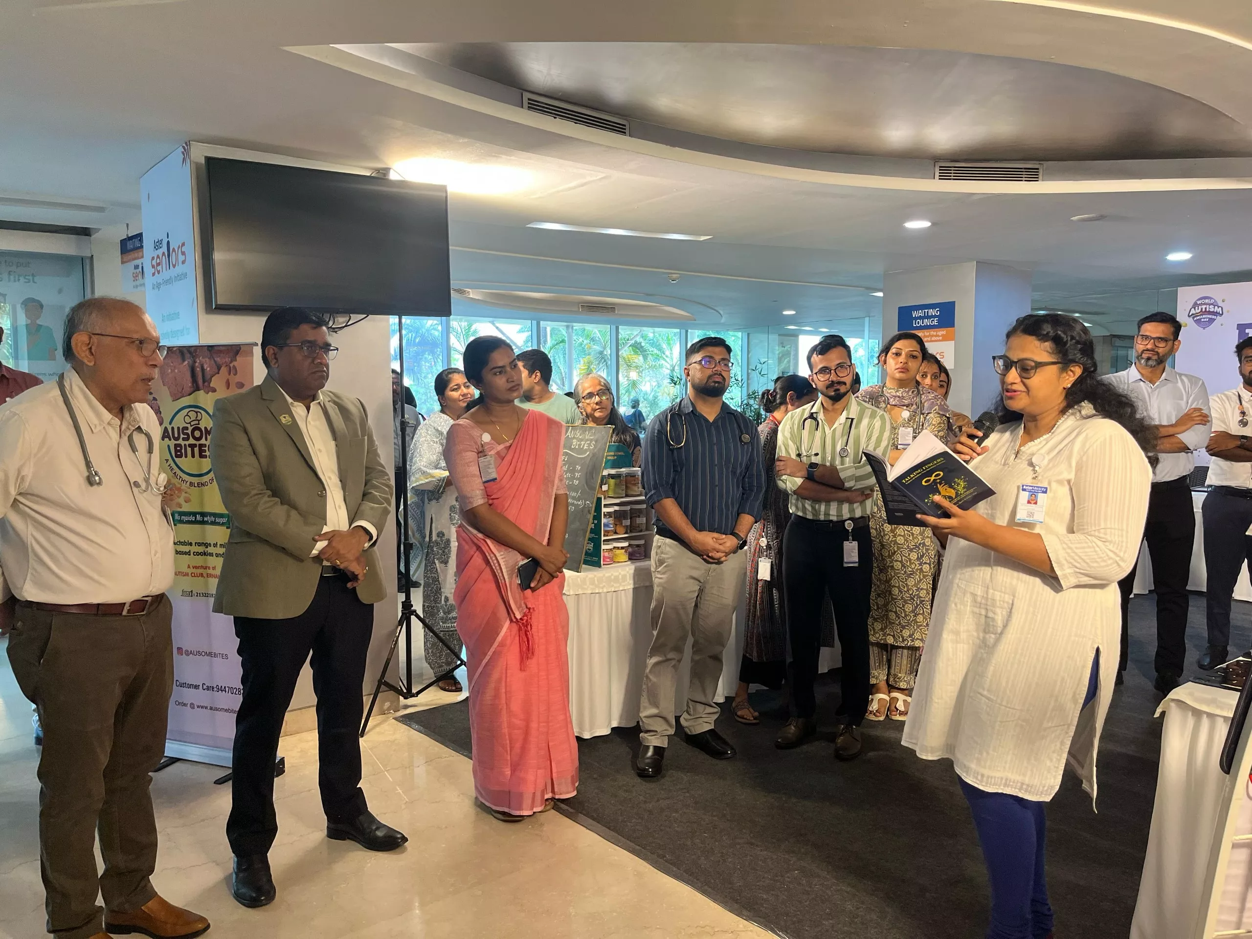 Aster Medcity Hosts Art Exhibition by Autistic Children on World Autism Awareness Day