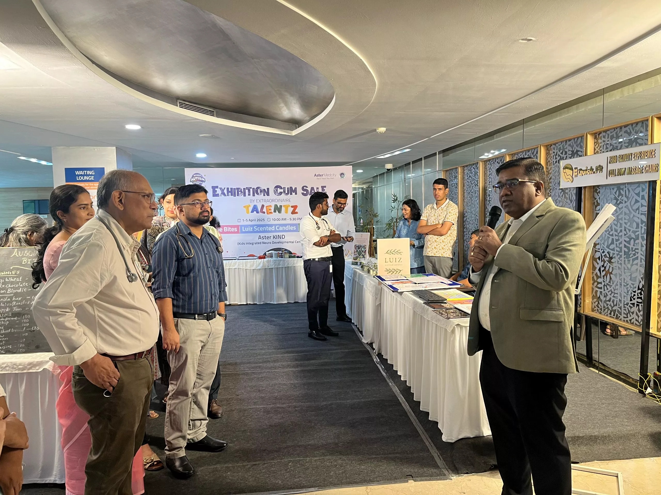 Aster Medcity Hosts Art Exhibition by Autistic Children on World Autism Awareness Day