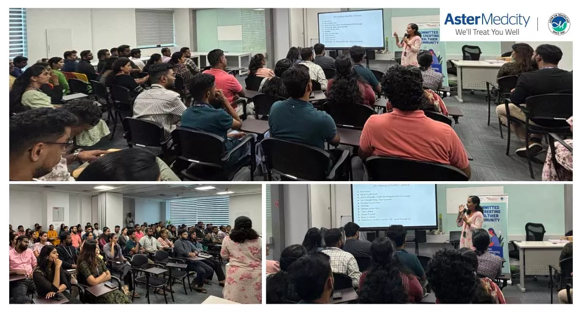 The Stress Management session at ThinkPalm