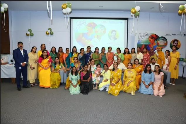 🌸 Celebrated World Breastfeeding Week at Aster Medcity 🌸