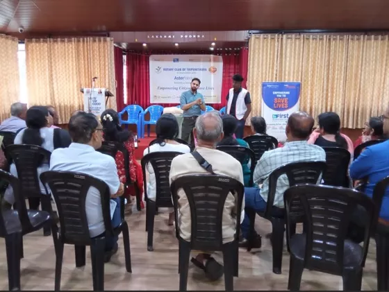 💙 BeFirst Training Session at Rotary Club Tripunithura 💙