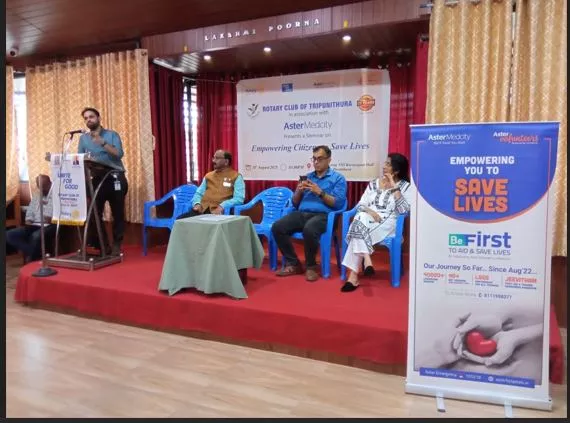 💙 BeFirst Training Session at Rotary Club Tripunithura 💙