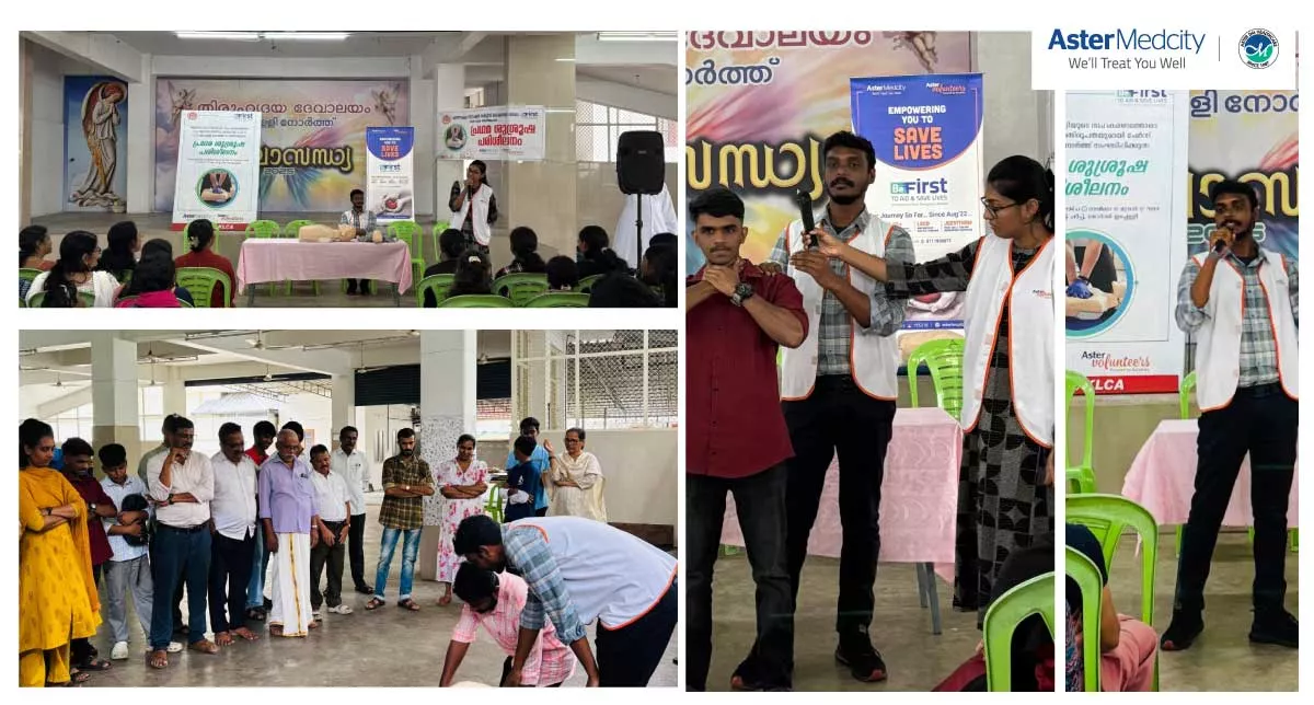 Be First Training Session at Residents of North Edappally