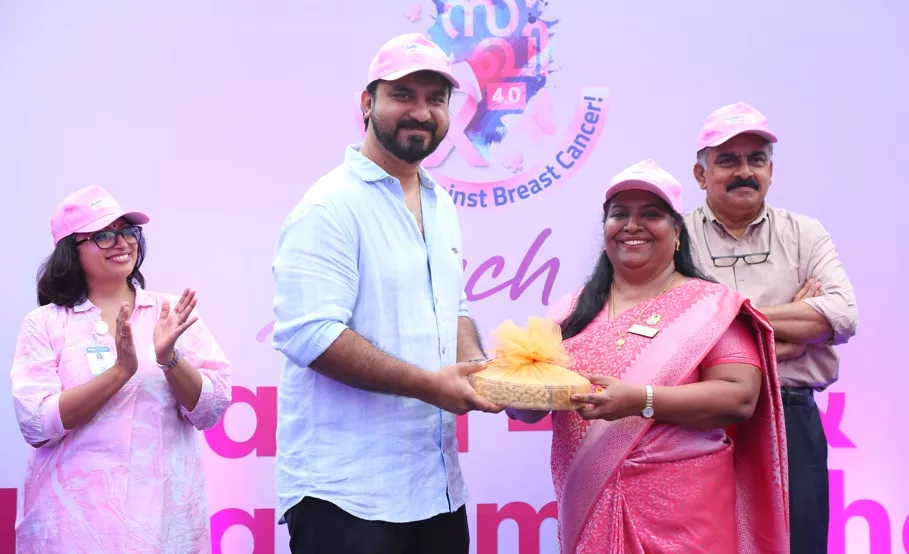 Aster Medcity Launches Sakhi 4.0 and Flags Off “Pink Vandi” to Strengthen Breast Cancer Awareness