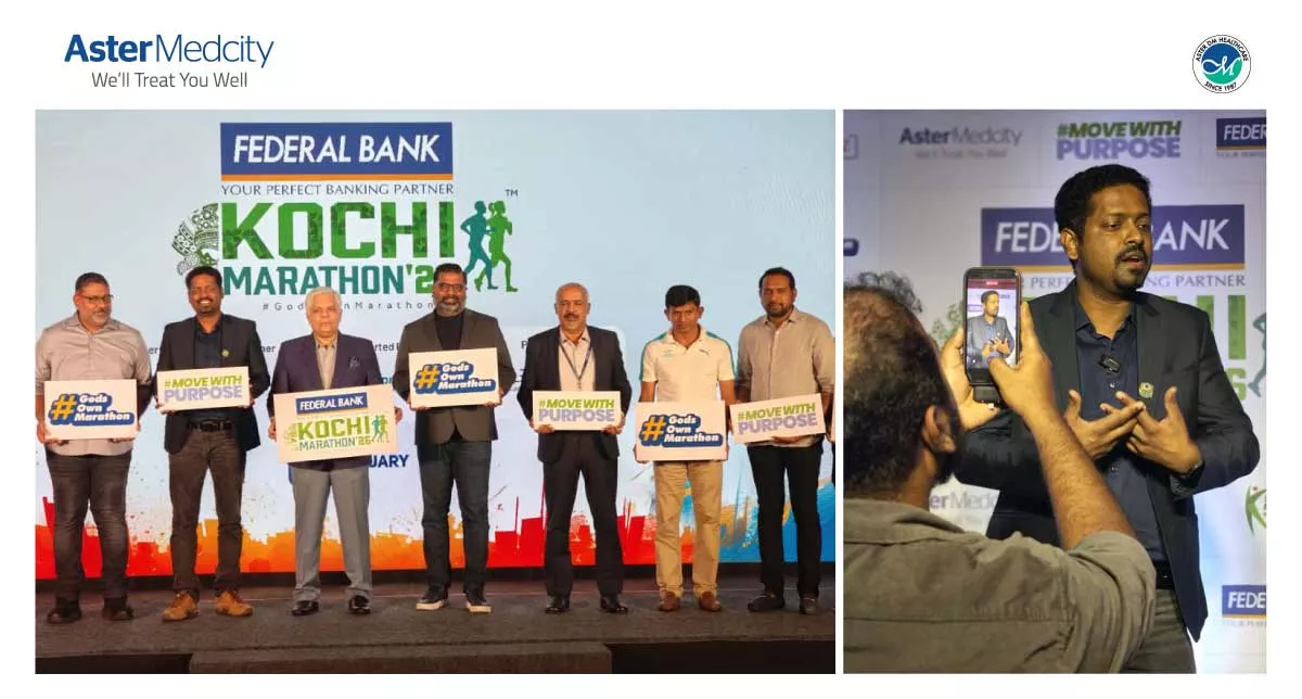 Official Launch of Federal Bank Kochi Marathon 2026