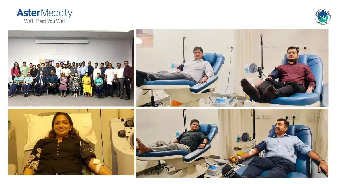 Blood Donation Drive – Federal Bank Employees Lend a Life-Saving Hand!