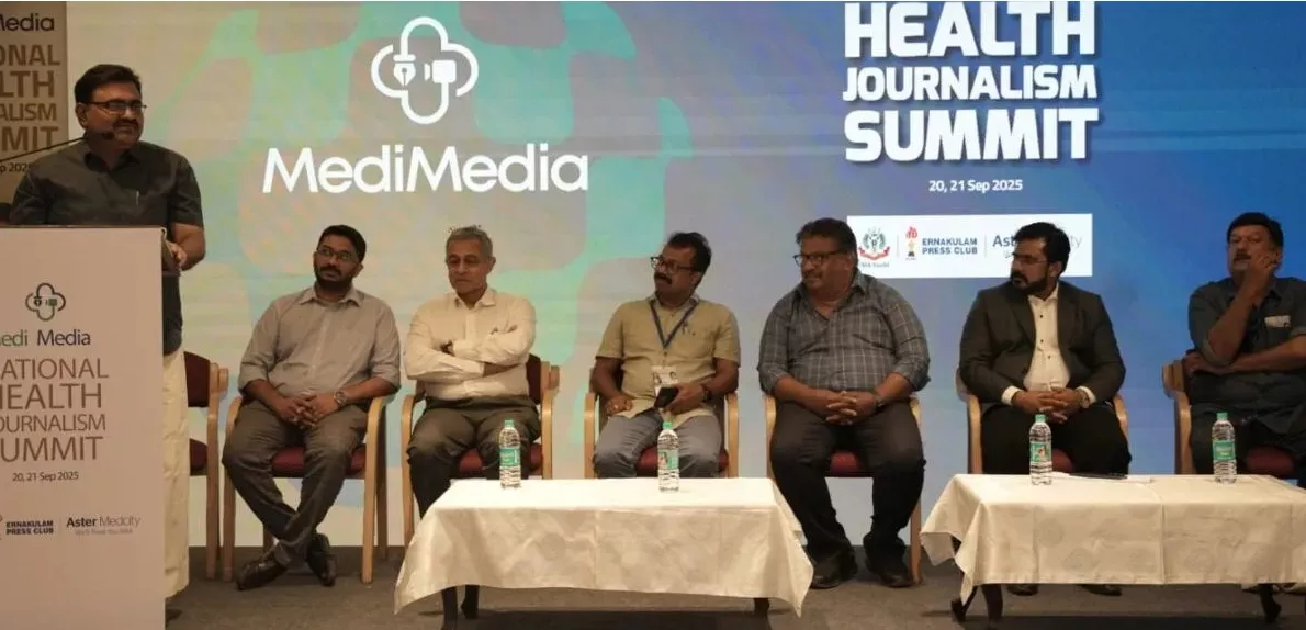 Health journalism summit in Kochi
