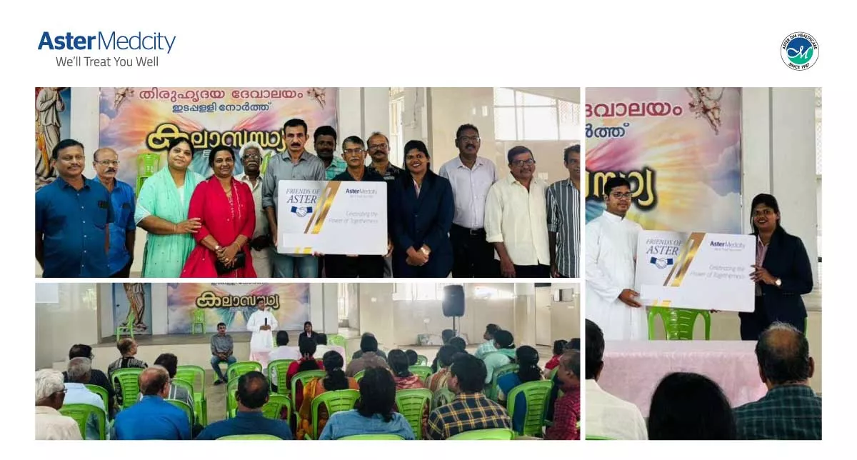 Aster Care Connect Launched at Sacred Heart Church, Edappally North