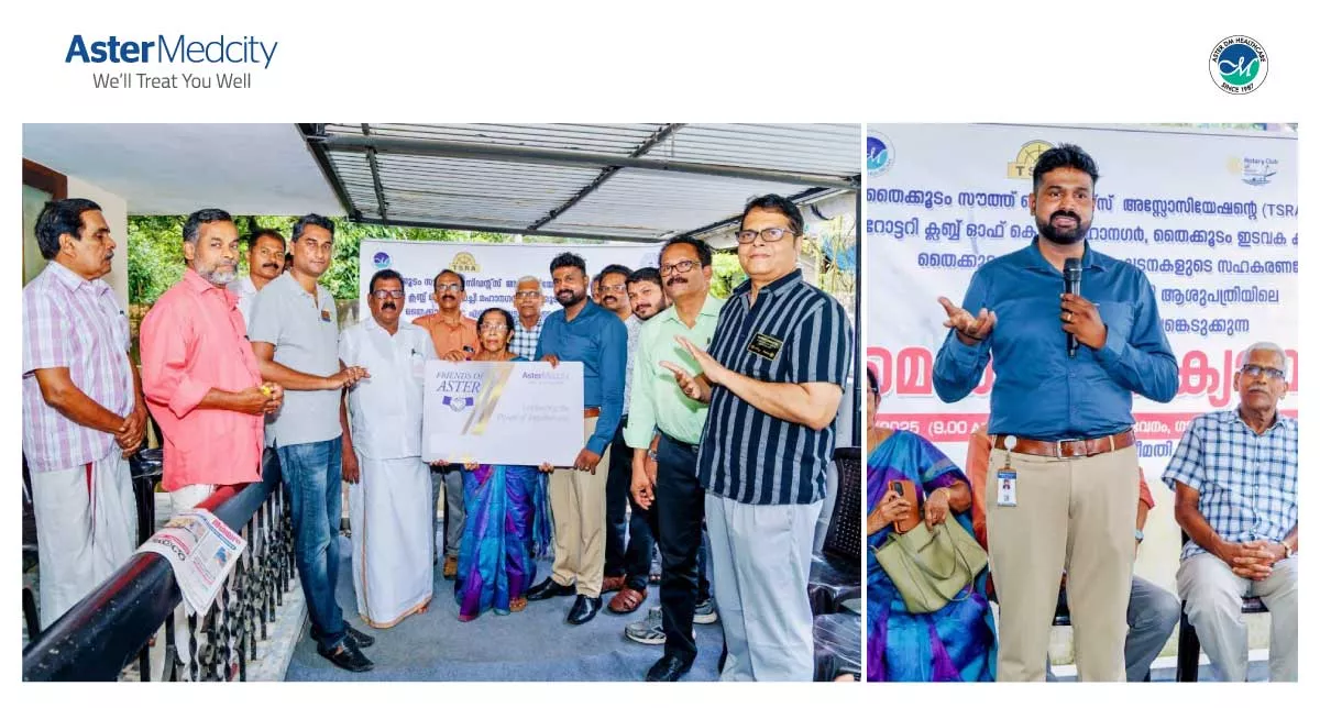 Aster Care Connect Launched for Thykoodam South Residence Association!