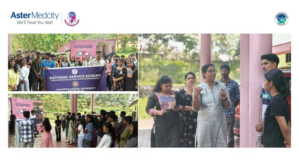 Pink Vandi at UC College, Aluva – Empowering Awareness Through Action!