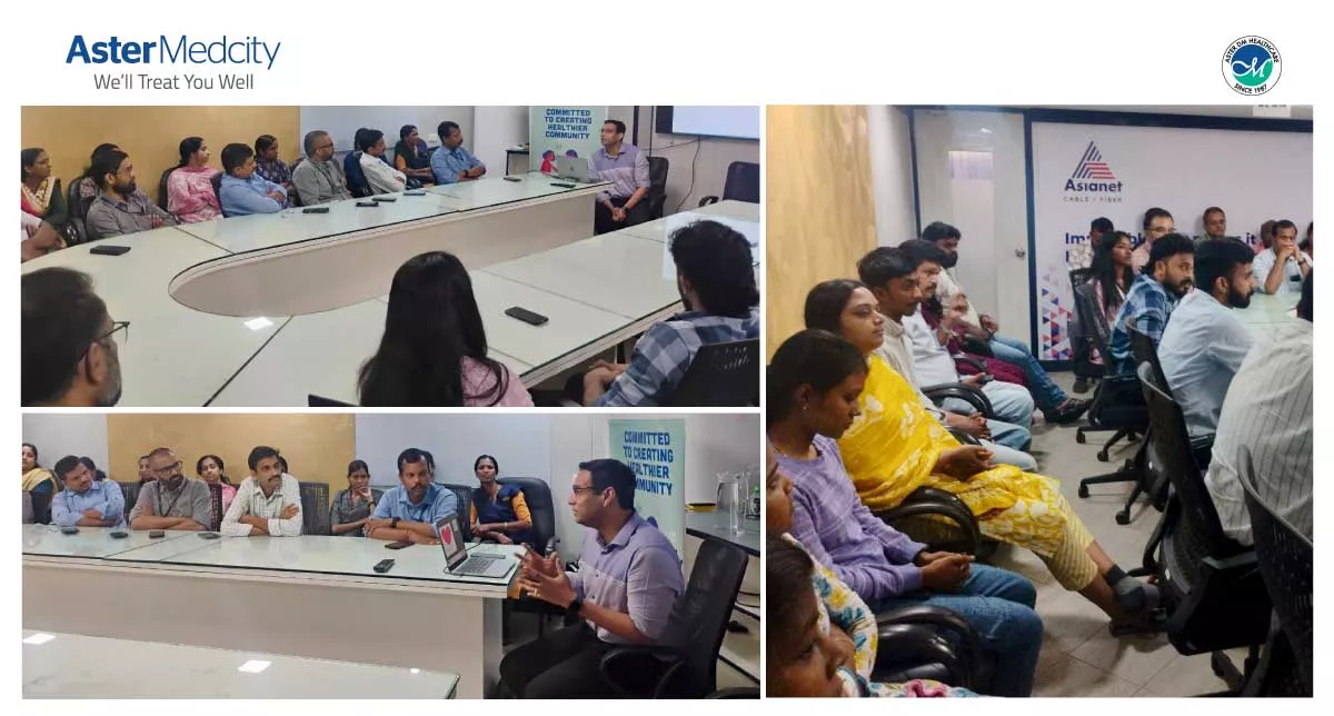 Healthy Heart Awareness Session at Asianet Satellite Communications