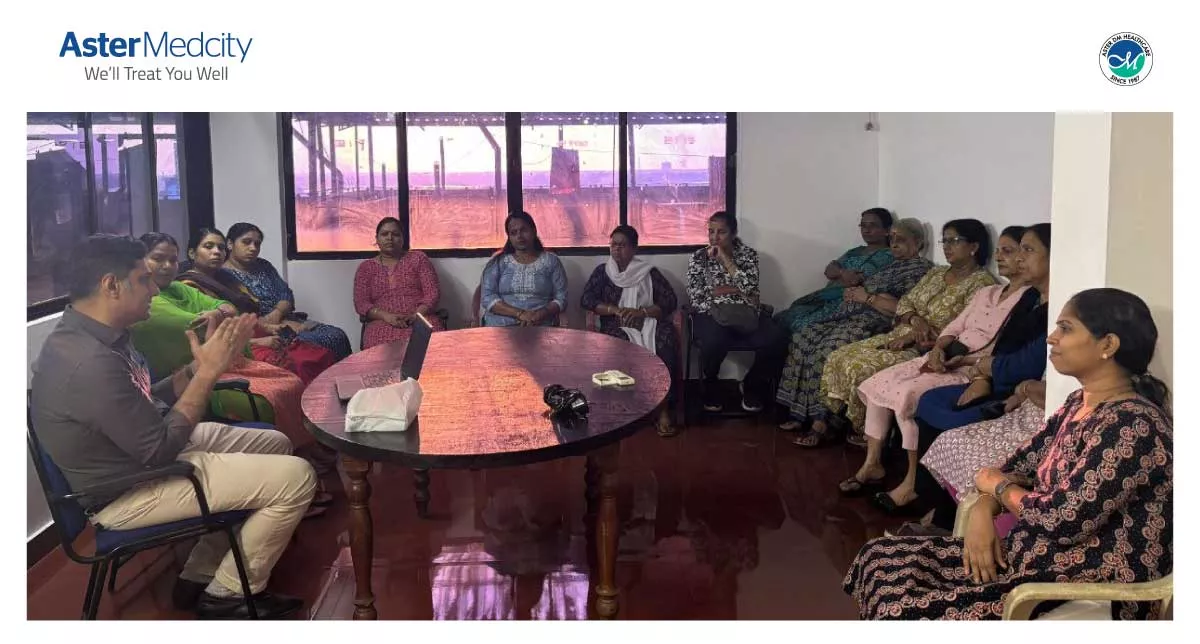 Breast Cancer Awareness Session at JM Towers, Vaduthala