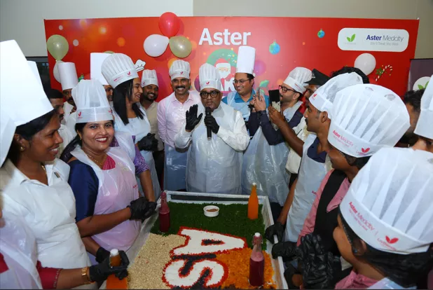 Aster Medcity Rings in the Festive Season with Annual Cake Mixing Ceremony