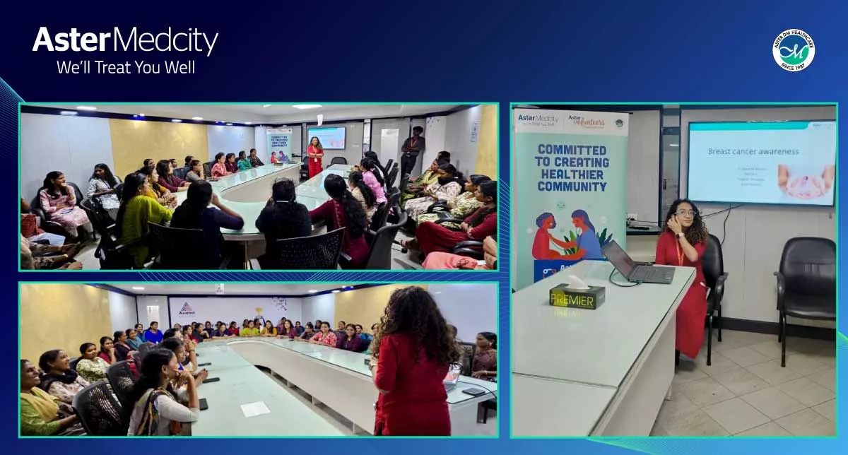 Breast Cancer Awareness Session at Asianet Satellite Communications