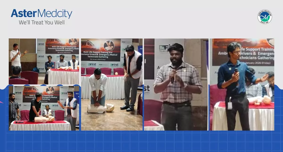 Ambulance Drivers &amp; EMT Gathering with BLS Training Held at Hotel Highway Garden