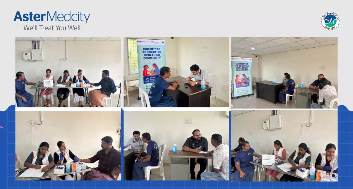 Medical Camp for Indian Truck Drivers at Vallarpadam