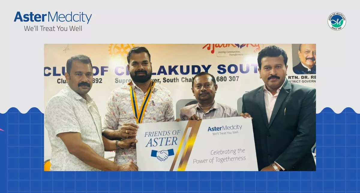 “Friends of Aster” Launched for Rotary Club of Chalakudi South