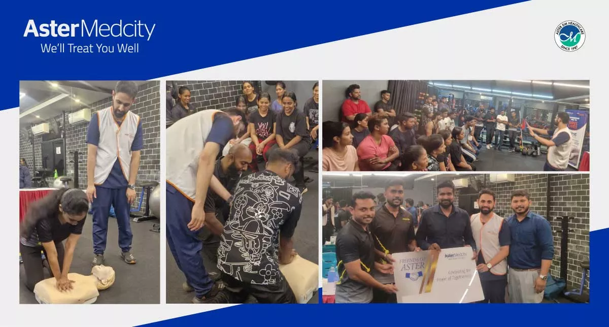 Aster Care Connect Launch &amp; BeFirst Training at Iconic Fitness Centre