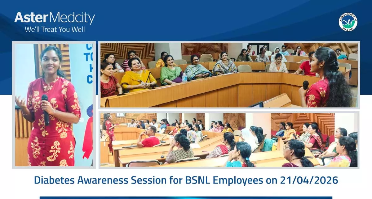 Diabetes Awareness Session for BSNL Employees.